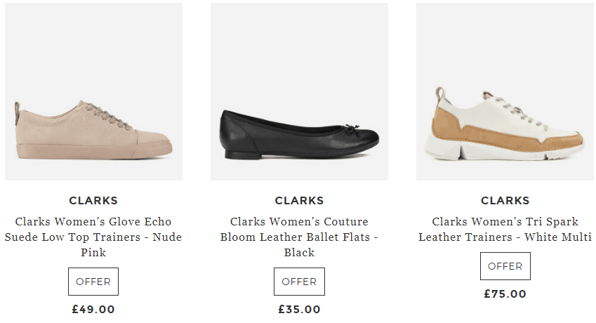 英國網站Allsole必買優惠碼/allsole購Clarks男女鞋款75折優惠，低至HK$271起+免郵香港
